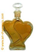 Catalogue Pineau Cognac LEONARD Bouteille en forme de coeur de Pineau des Charentes Blanc
